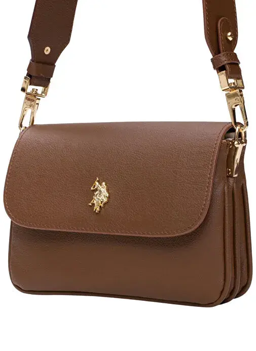 U.S. Polo Assn. Kahverengi Kadın Çapraz Çanta