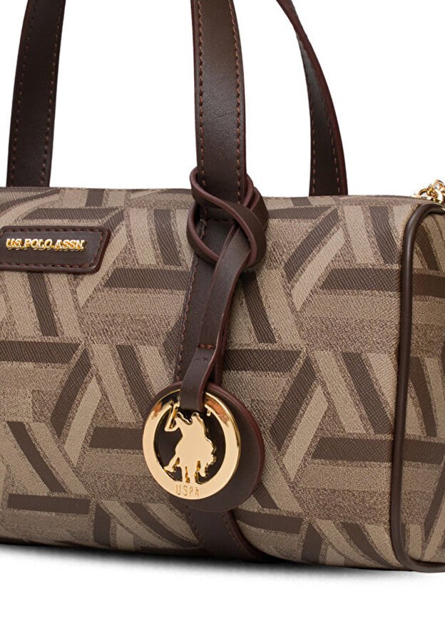 U.S. Polo Assn. Kadın Omuz Çantası Kahve