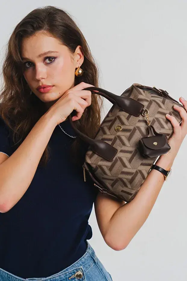 U.S. Polo Assn. Kadın Postacı Çantası Kahve