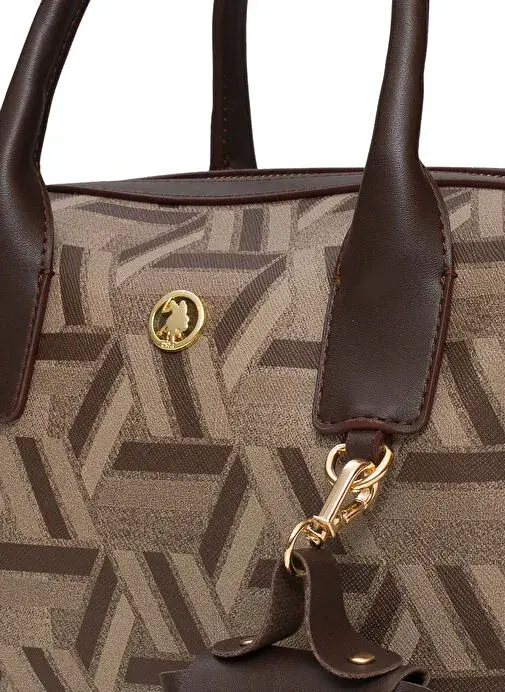 U.S. Polo Assn. Kadın Postacı Çantası Kahve