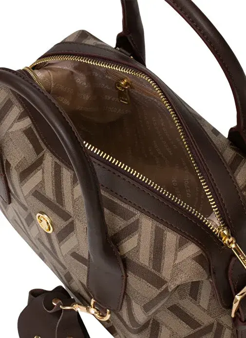 U.S. Polo Assn. Kadın Postacı Çantası Kahve