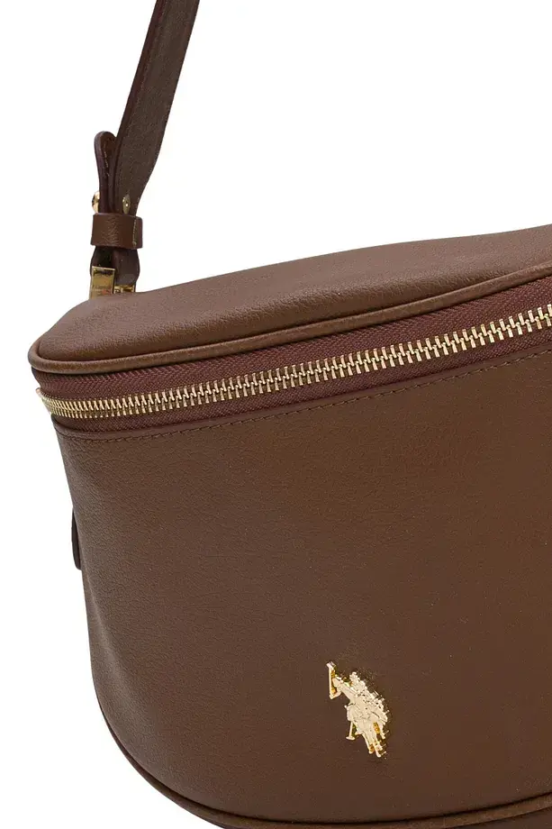 U.S. Polo Assn. A.Kahve Kadın Bel Çantası