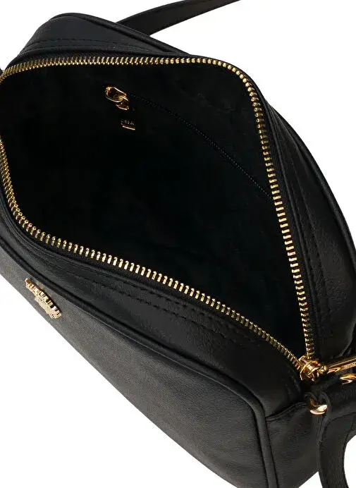 U.S. Polo Assn. Siyah Kadın Çapraz Çanta