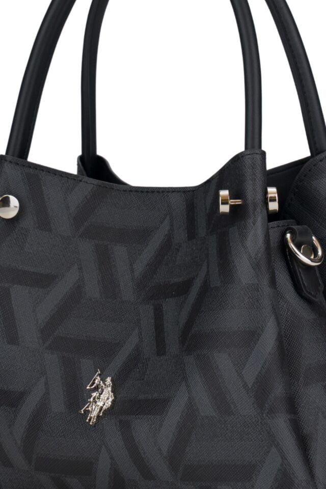 U.S. POLO ASSN. SİYAH KADIN POSTACI ÇANTASI