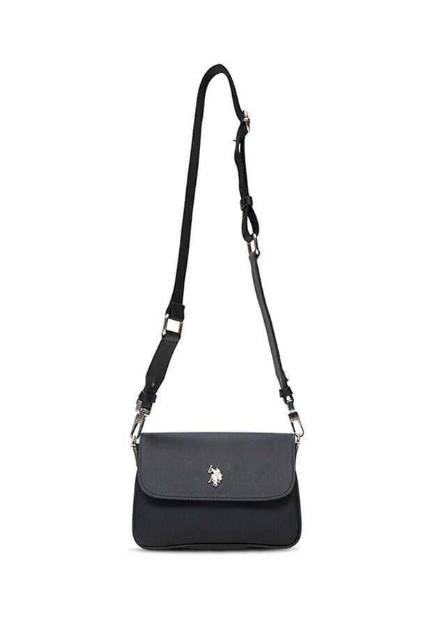 US POLO ASSN Kadın Siyah Çapraz Çanta